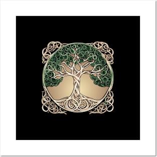 Tree of Life Paper Quilling Posters and Art